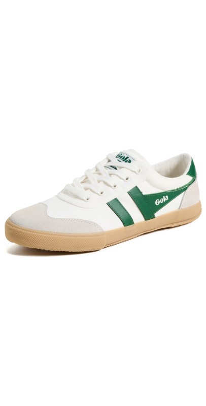 Gola Badminton Sneakers Off White/Green/Gum