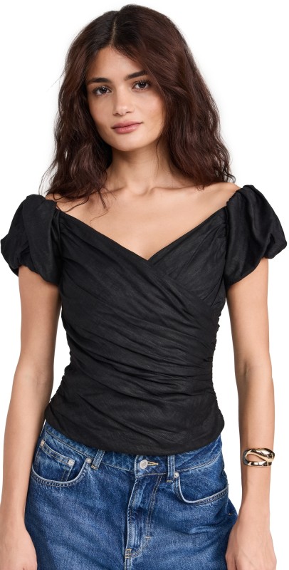 Cult Gaia Helene Top Black
