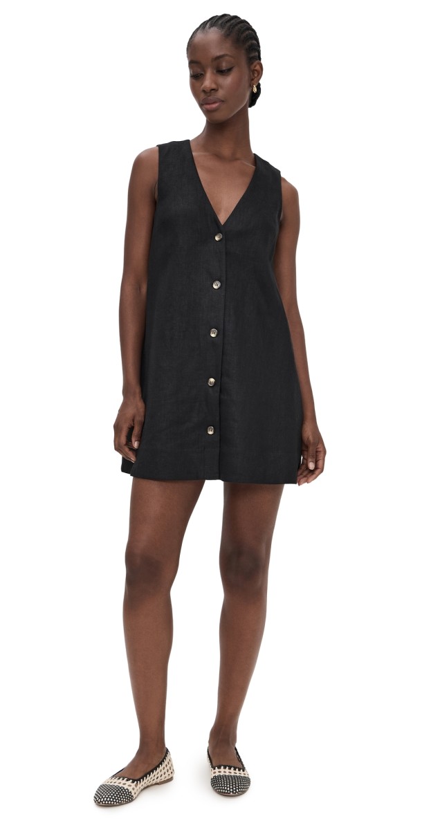 POSSE Nancy Mini Dress Black