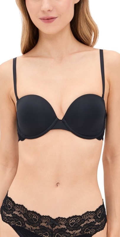 Skarlett Blue Goddess Multi-Way Strapless Bra Black