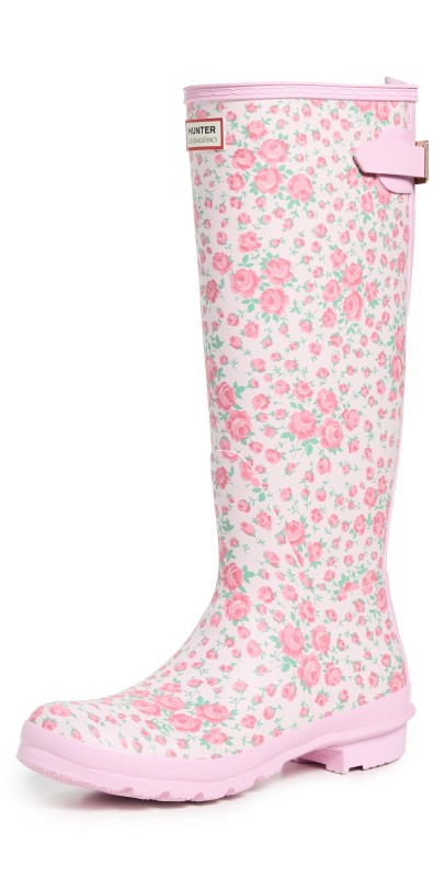Hunter Boots Hunter x LoveShackFancy Original Tall Back Adjustable Boots Medium Pink