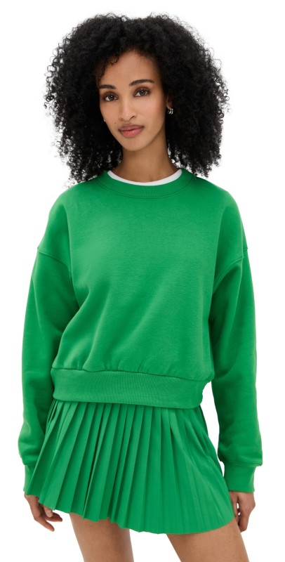 Beyond Yoga On The Go Pullover Home Court Green
