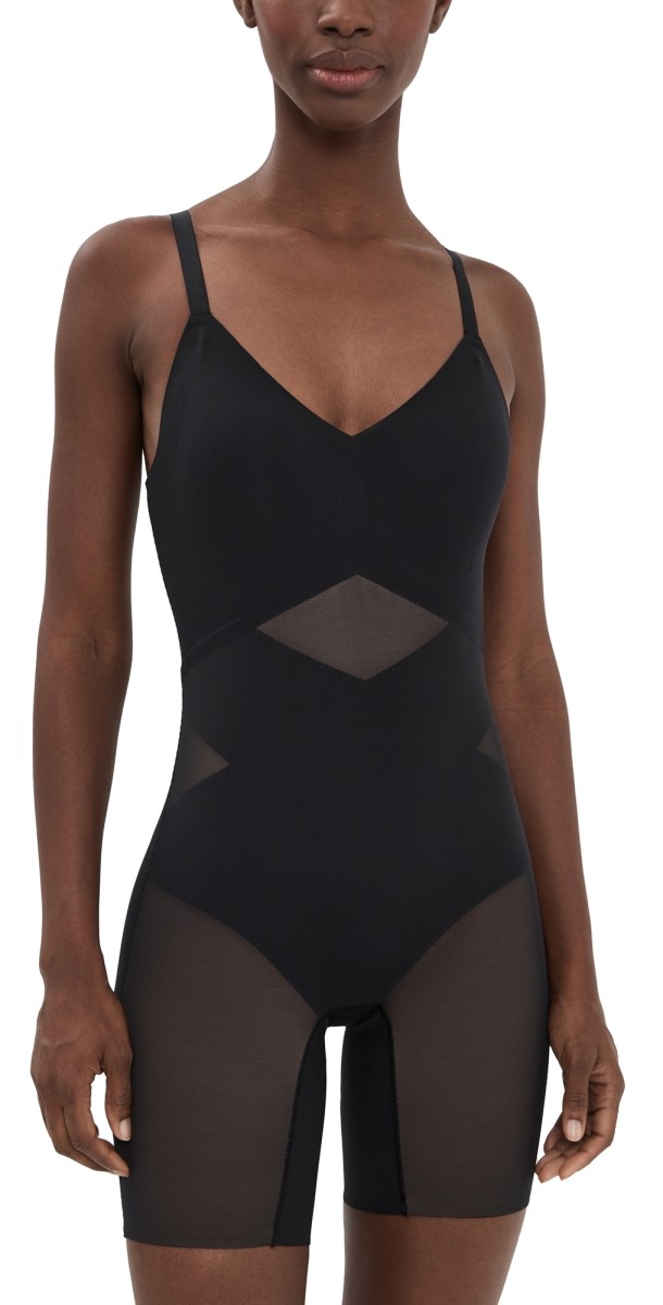 Honeylove Mid-Thigh Bodysuit Runway