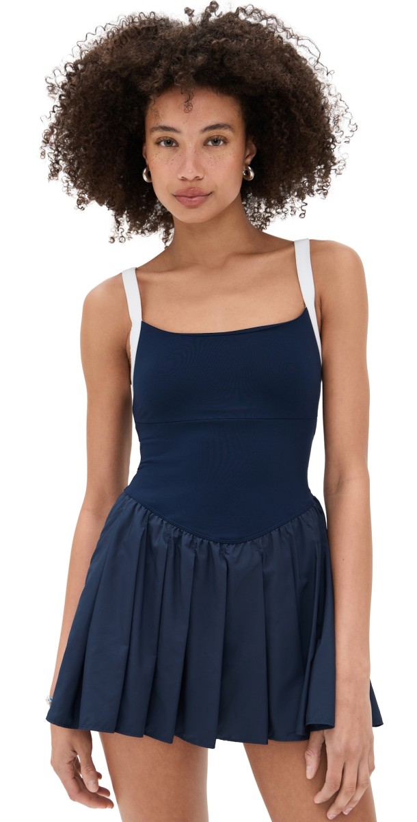 FP Movement Swing of Things Colorblock Dress Navy