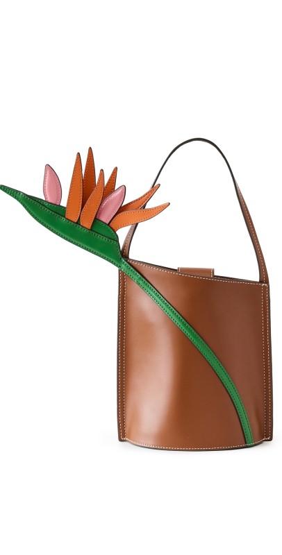 STAUD The Bird of Paradise Bucket Bag Ta