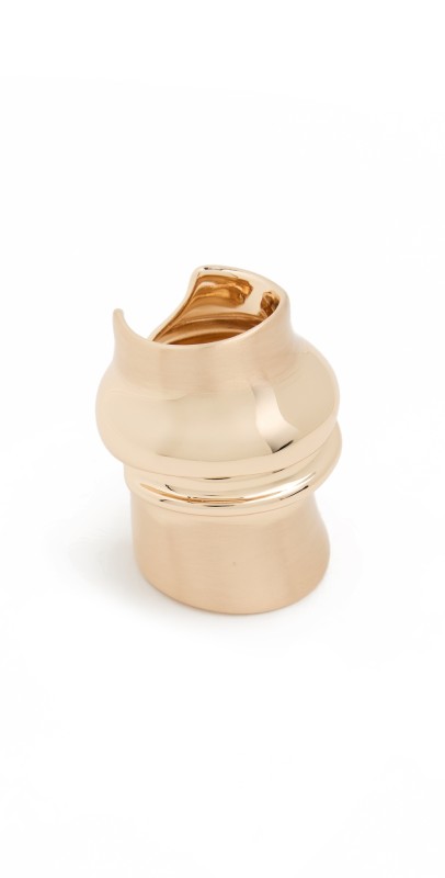 Cult Gaia Bambu Ring Brushed Brass