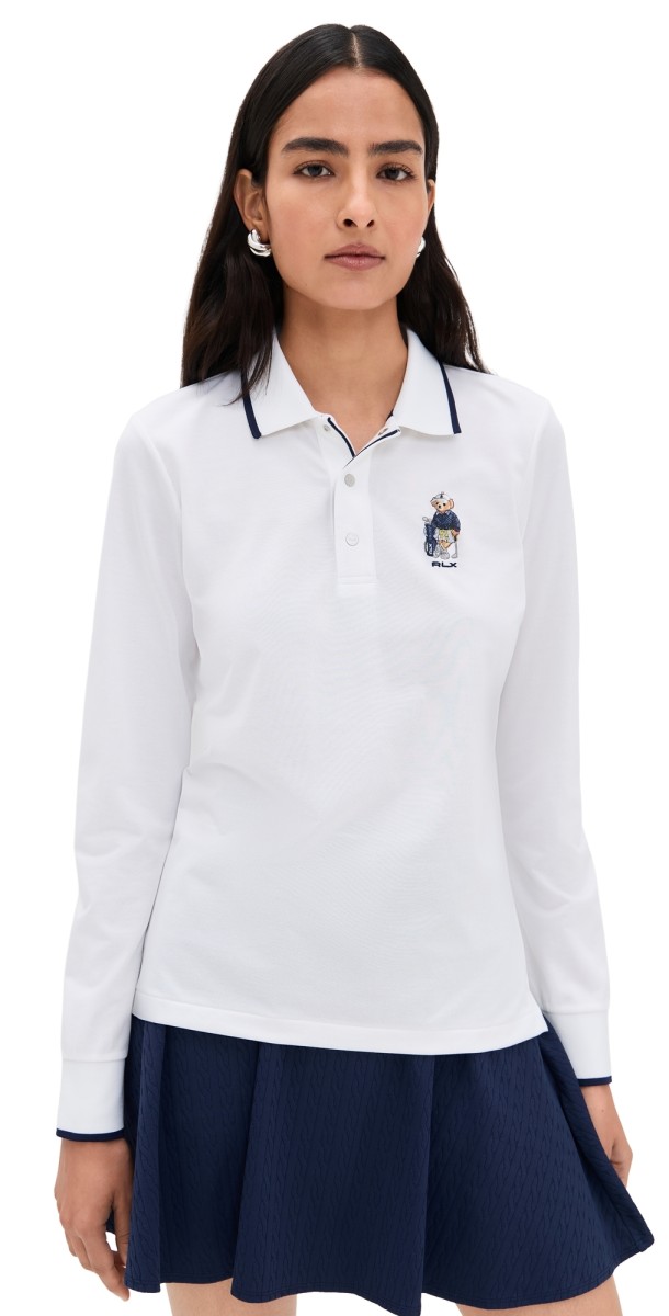 RLX Ralph Lauren Novelty Bear Polo Ceramic White