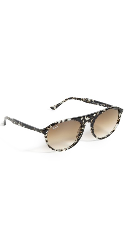 Ray-Ban 0rb2215 Aviator Sunglasses Havana Yellow Turtl
