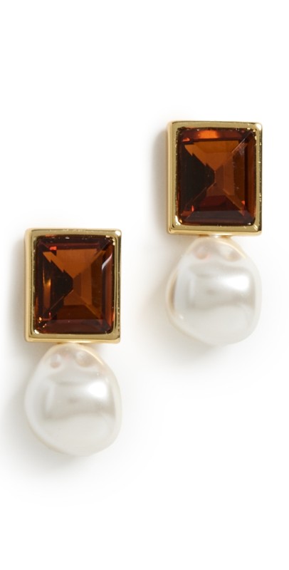 Lele Sadoughi Aegean Pearl Drop Earrings Topa