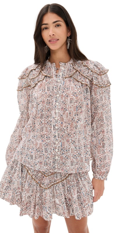 Isabel Marant Étoile Christa Blouse Ecru