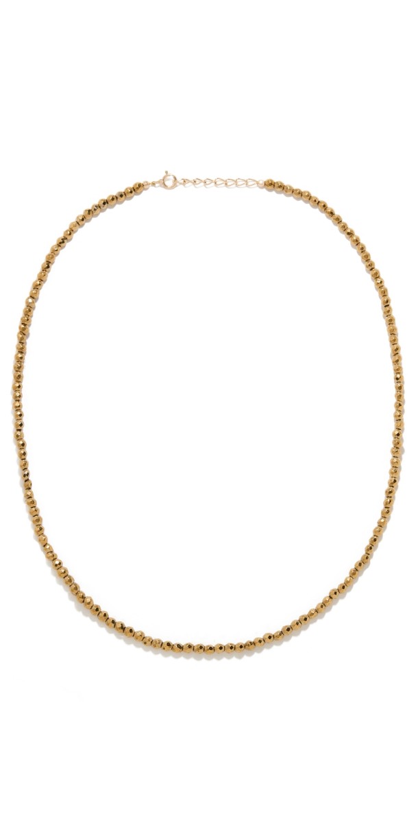 JIA JIA Hematite Necklace Gold