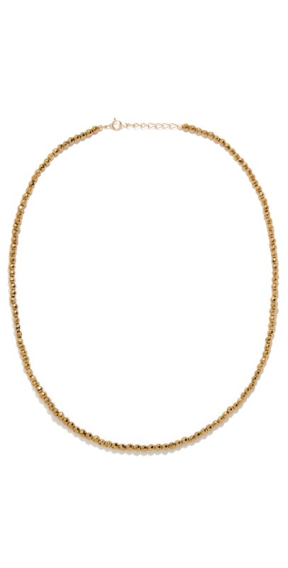 JIA JIA Hematite Necklace Gold
