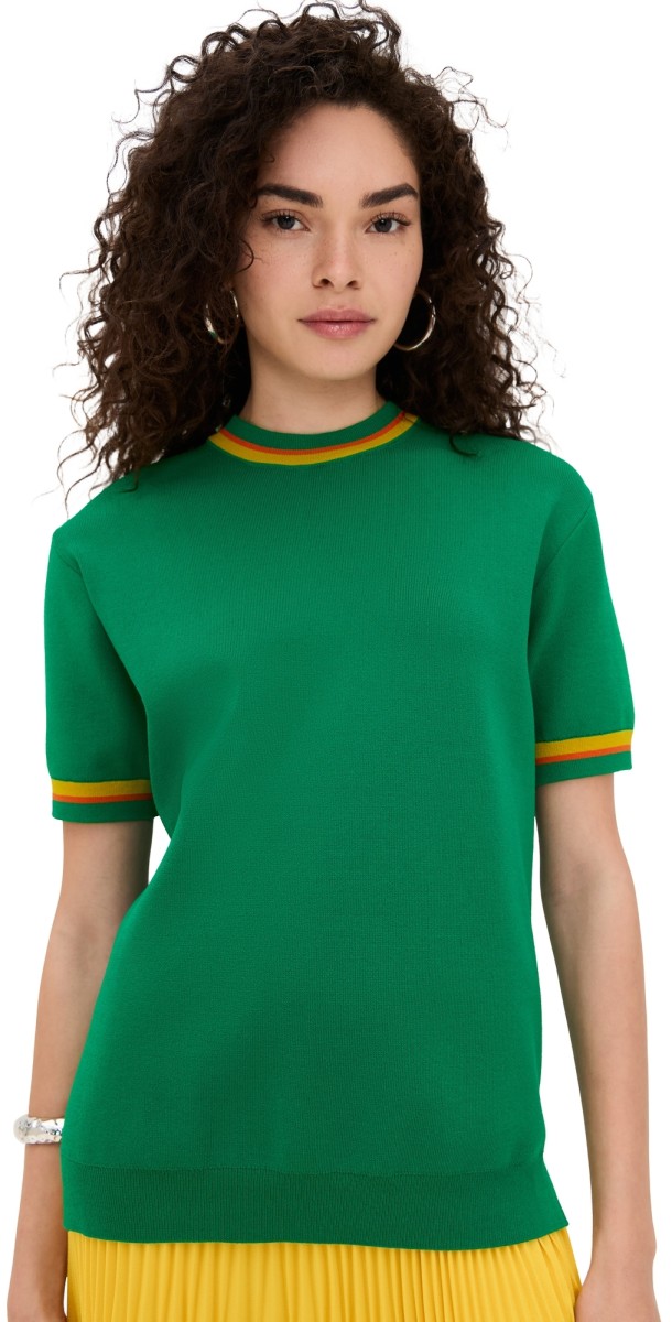 SIMONMILLER Riri Knit Top Grass Green