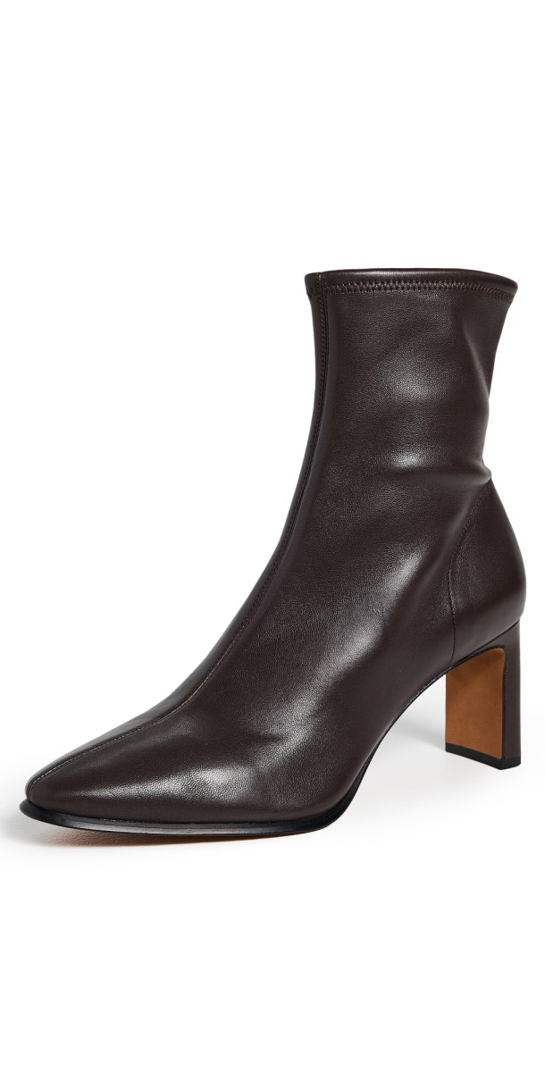 Vince Brock Booties Ganache