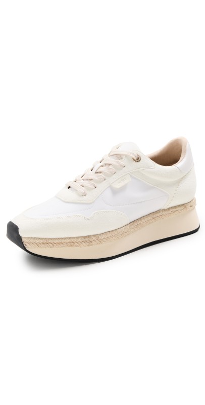 L'AGENCE Ivone Sneakers Vintage White