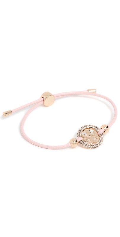 Tory Burch Miller Slider Bracelet Tory Gold/Sparkle Pink/Cry