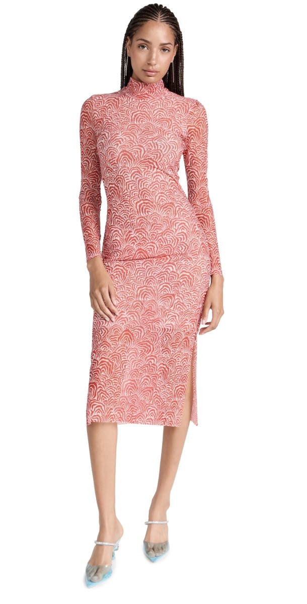 BAUM UND PFERDGARTEN Jolain Dress Red Zebra Shell