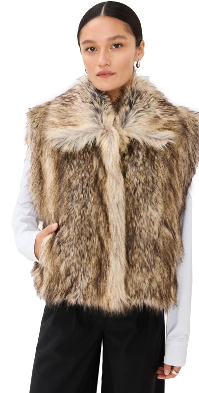 A. L.C. Naya Vest Brown Coyote