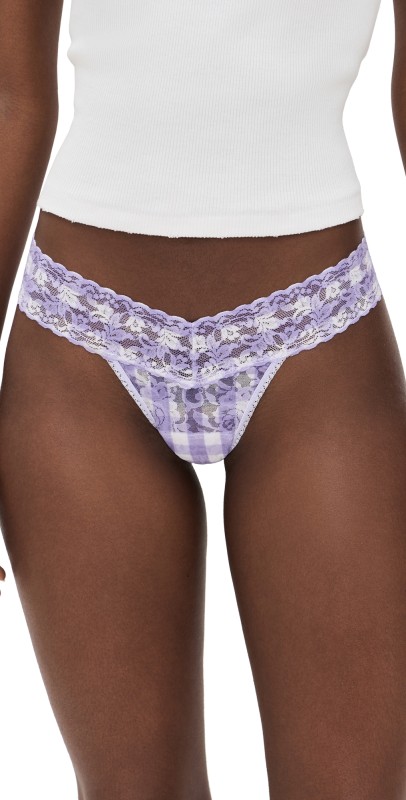 Hanky Panky Low Rise Thong Varsity Gingham