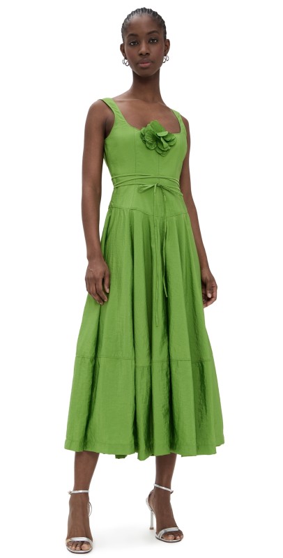 Cinq à Sept Joisian Dress Salted Lime