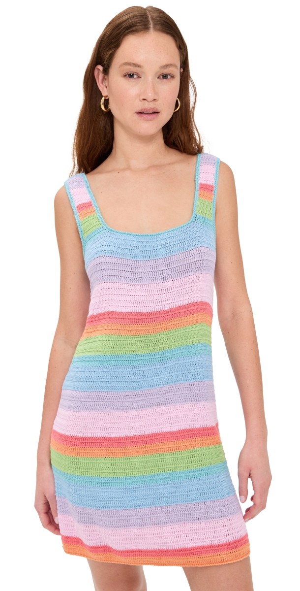 Show Me Your Mumu Day Trip Dress Solar Crochet