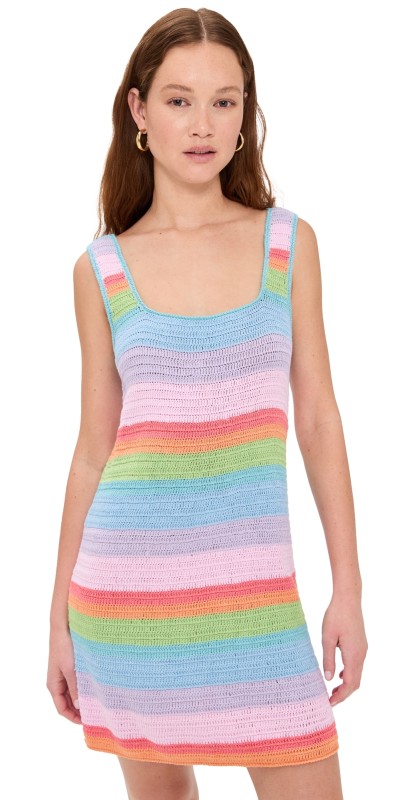 Show Me Your Mumu Day Trip Dress Solar Crochet