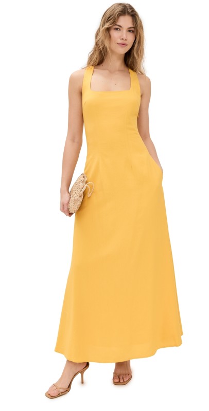 87Origins Faaji Dress Yellow