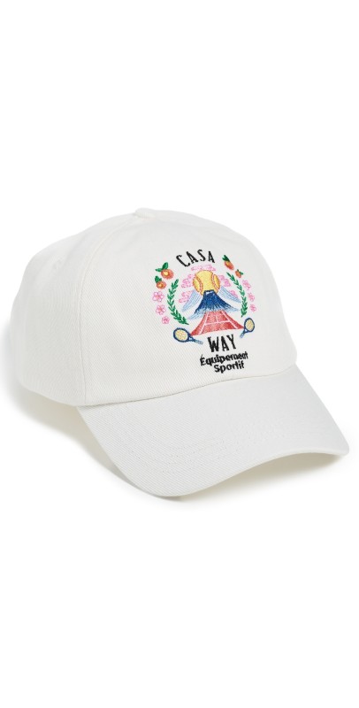 Casablanca Casa Way Mountain Embroidered Cap Casa Way Mounta