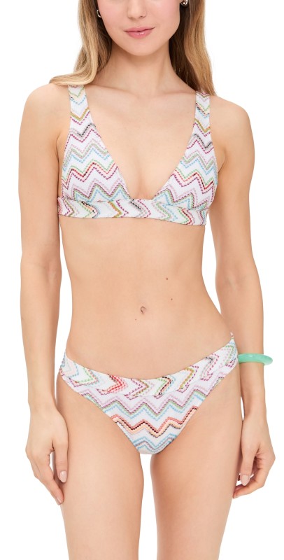 Missoni Bikini Set MULTICOLOR w/WHITE BASE