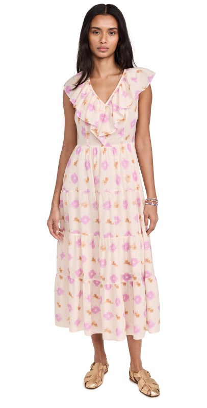 XIRENA Tatiana Dress Lilac Ikat