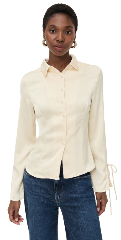 Lioness West End Girl Top Cream