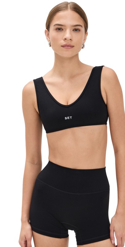 SET Sportbody Dip Bra ONYX