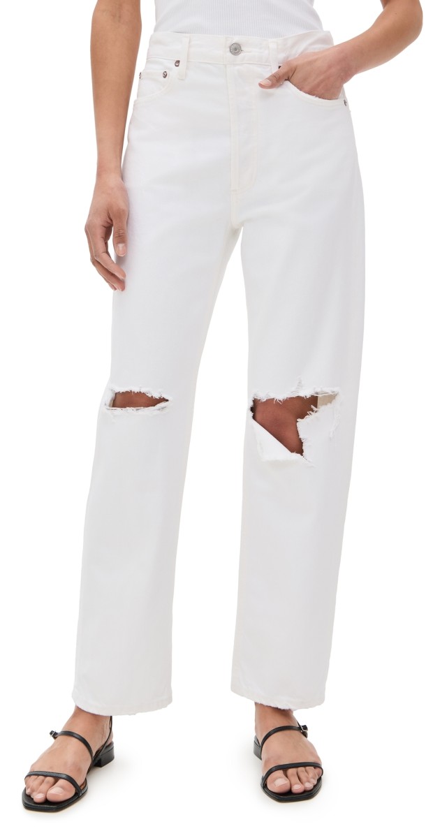 AGOLDE 90's Mid Rise Loose Fit Jeans Cloudburst