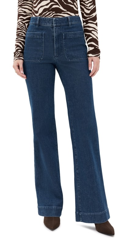 Tanya Taylor Nicole Pants Classic Indigo Blue