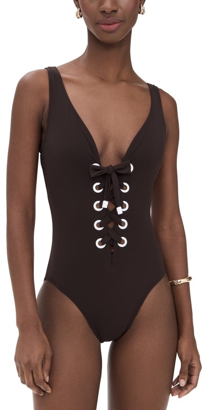 Karla Colletto Lulu One Piece Chocolate