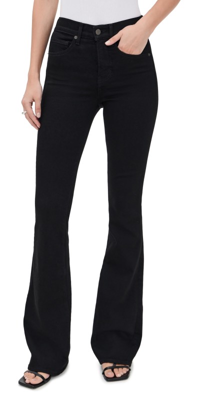 Veronica Beard Jean Beverly Flare Skinny Jeans ONYX