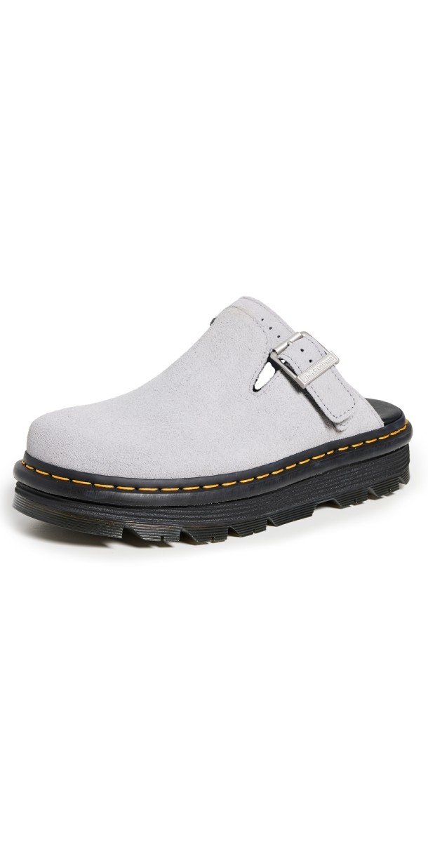 Dr. Martens Zebzag Mules Ultimate Grey