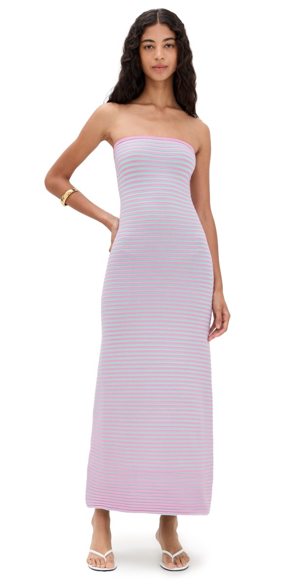 The Wolf Gang Sunmor Midi Dress Lavender