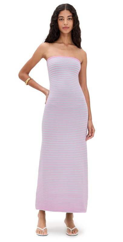 The Wolf Gang Sunmor Midi Dress Lavender