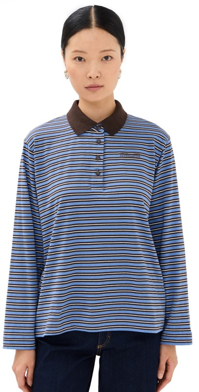 BAUM UND PFERDGARTEN Jeanni Tee Java Polo Stripe