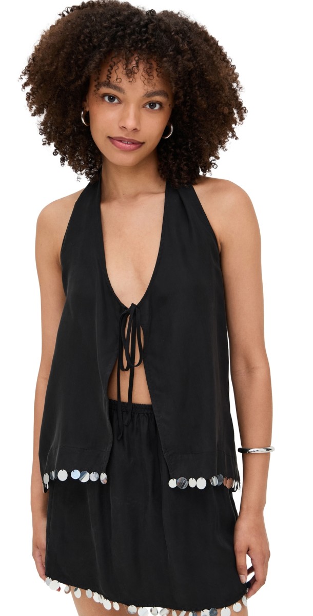 VRG GRL Spritz Top Black
