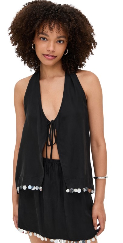 VRG GRL Spritz Top Black