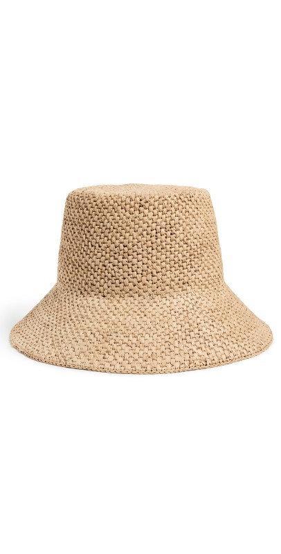 Lack Of Color Reef Straw Bucket Hat Pineapple Stitch