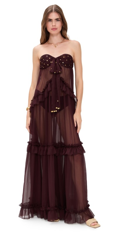 SIEDRES Josiane Dress Brown