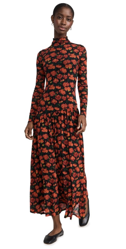 RHODE Mirabelle Dress Palacio Jardin Mini