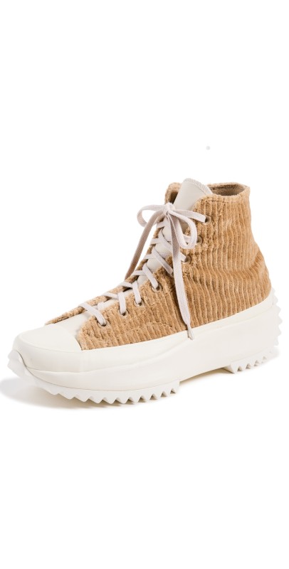 Converse Run Star Hike Cozy Utility Sneakers Nomad Khaki/Desert Sand/Egret