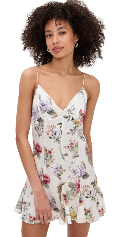 alice + olivia Julietta Slip Mini Dress Sweet Nothings