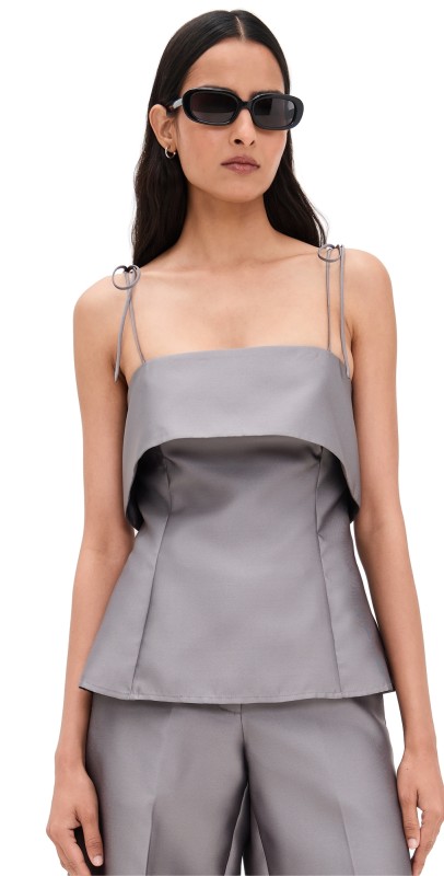 The Garment Ambra Top Smoke