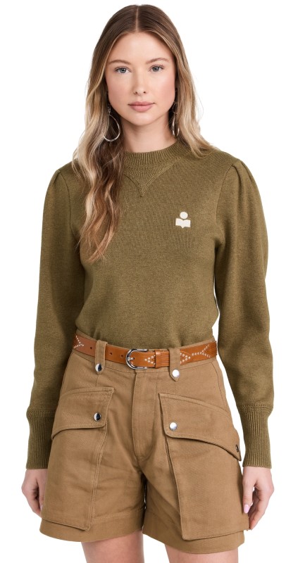 Isabel Marant Étoile Kelaya Sweater Khaki