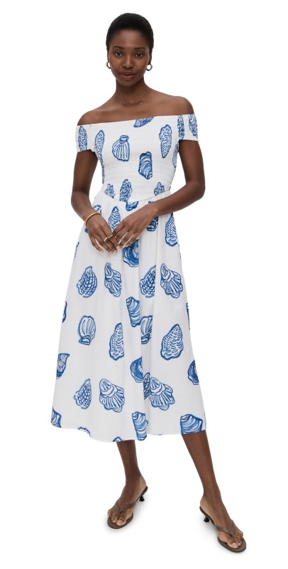 Bailey Rose Shell Dress Off White